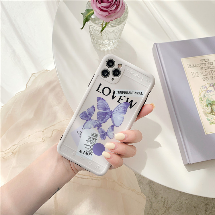 Purple Butterfly Phone Case Cover - Image 3
