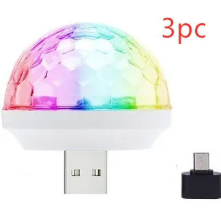 Light Stage Effect USB 5V Disco Ball