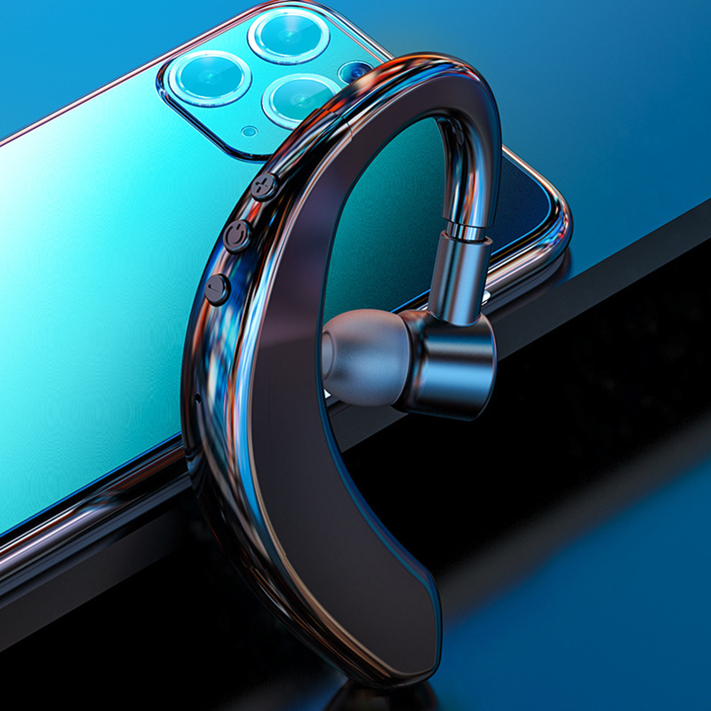 Headset bluetooth Y10 montado en la oreja