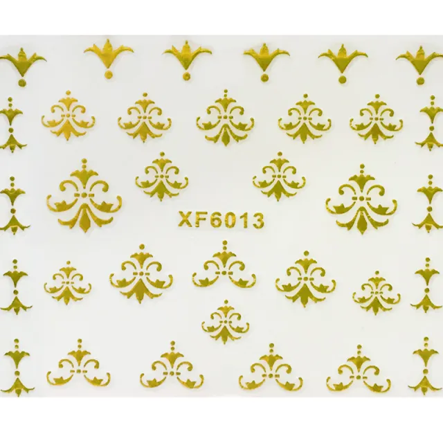 Nail Waterproof Hot Stamping Sticker 60013Style - Shop at LoveMi