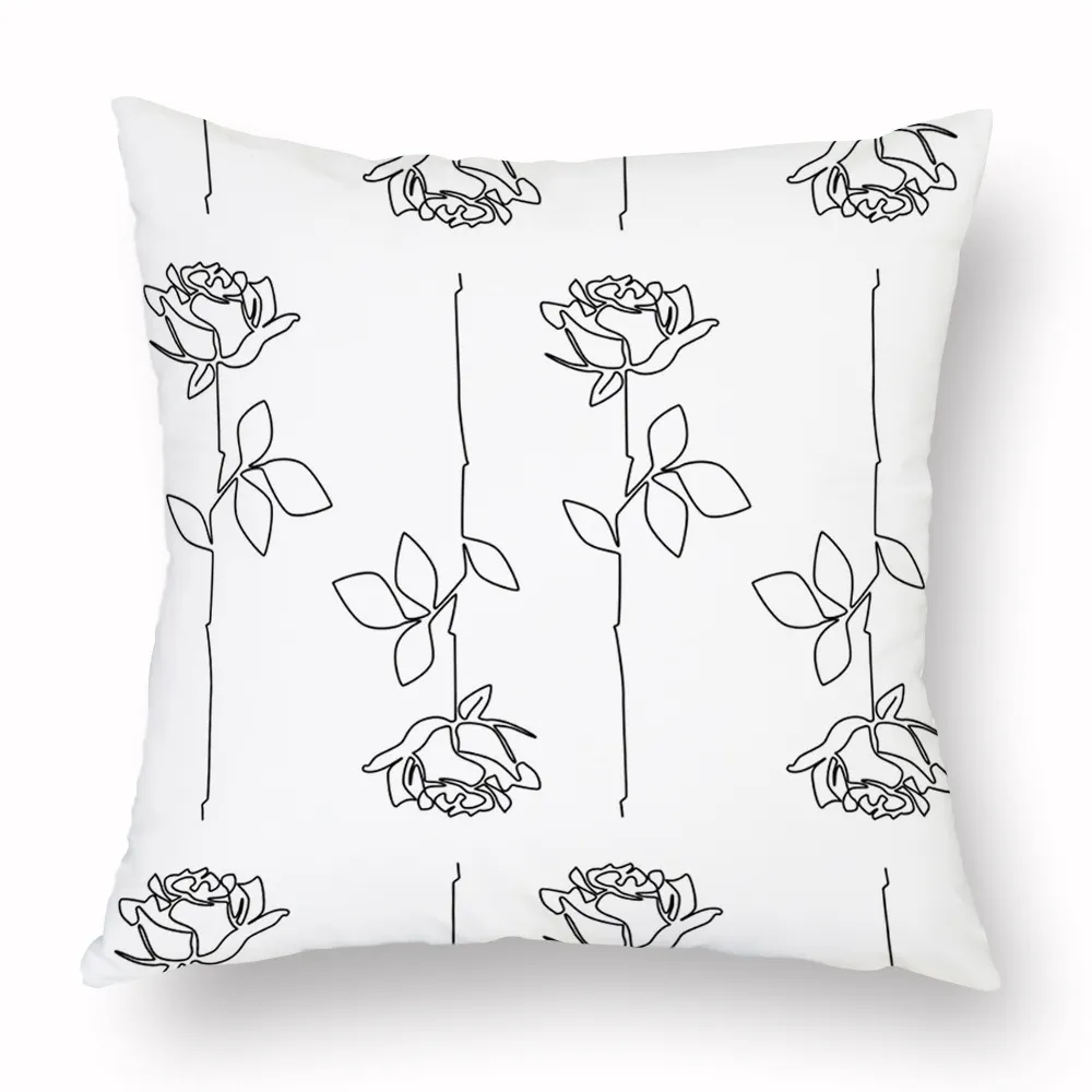 Short line plush pillow - 16 Style