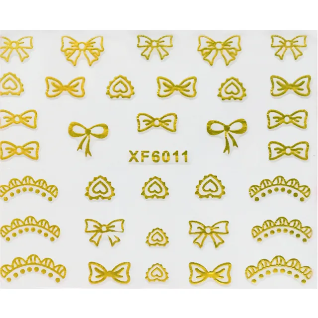 Nail Waterproof Hot Stamping Sticker 60011Style - Shop at LoveMi