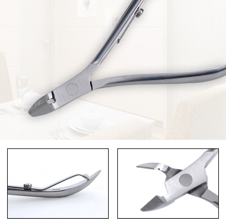Household nail clippers and pedicure knife set
