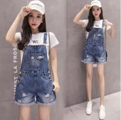 summer new fashion all-match denim shorts - Blue - View 1