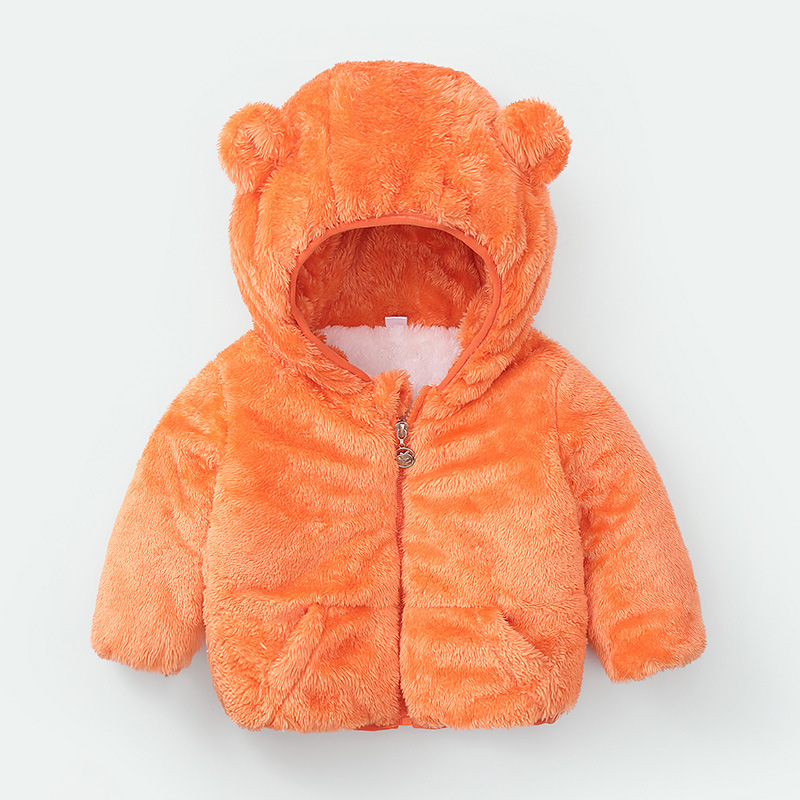 Baby Winter Hooded Lightweight Down Jackets Warm Outerwear Kids Girls Coats Baby - Picture 5 of 7