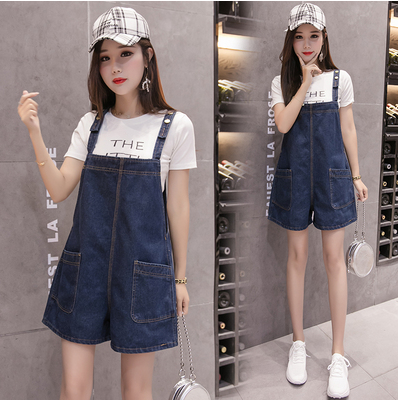 summer new fashion all match denim shorts Dark Blue - Shop at LoveMi