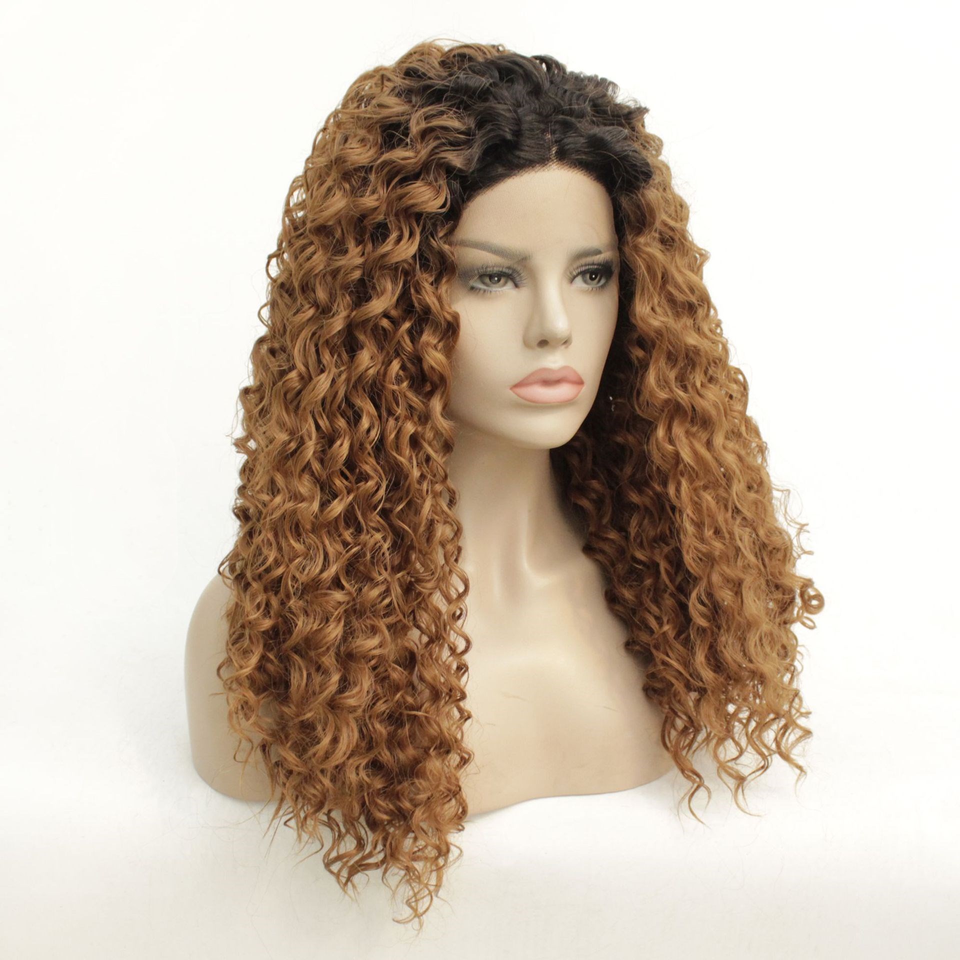 Chemical fiber front lace wig cover — view 5