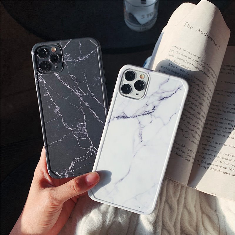 Compatible with Apple, Marbled iPhone 11Pro max mobile phone case - Image 5