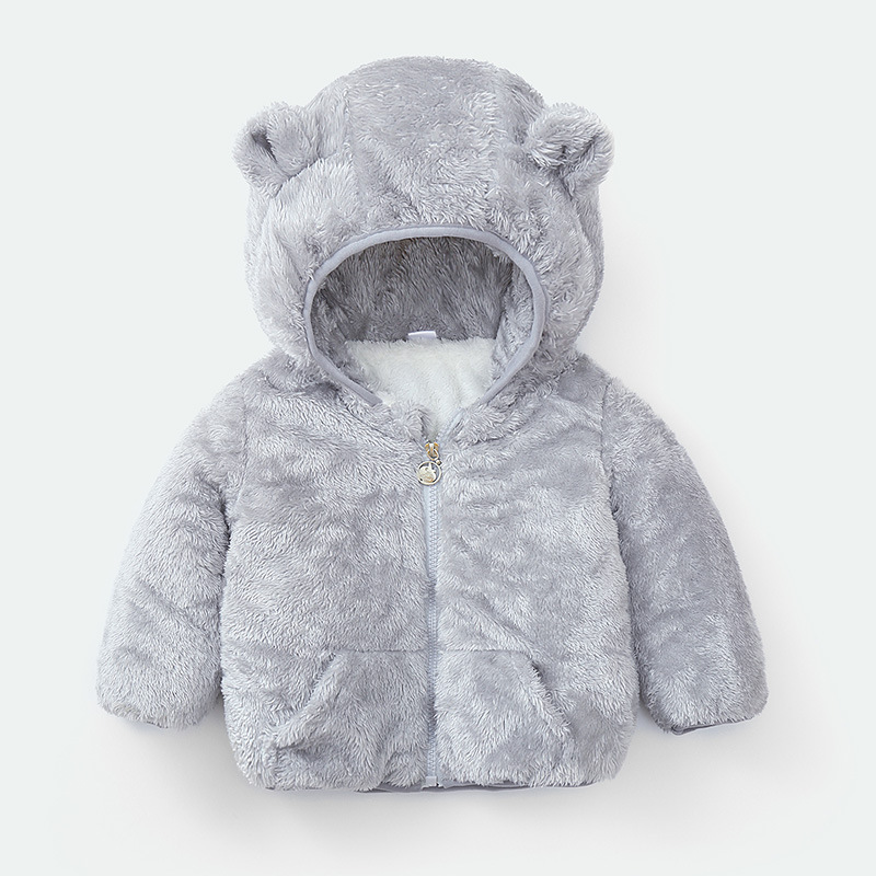 Baby Winter Hooded Lightweight Down Jackets Warm Outerwear Kids Girls Coats Baby - Picture 4 of 7