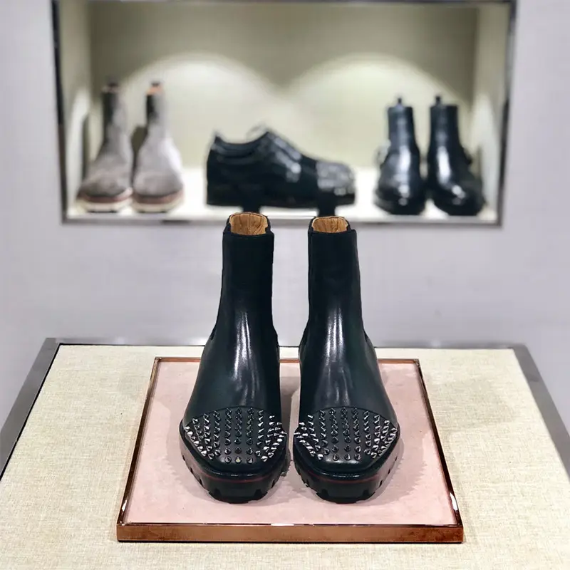 usiness casual shoes high top leather