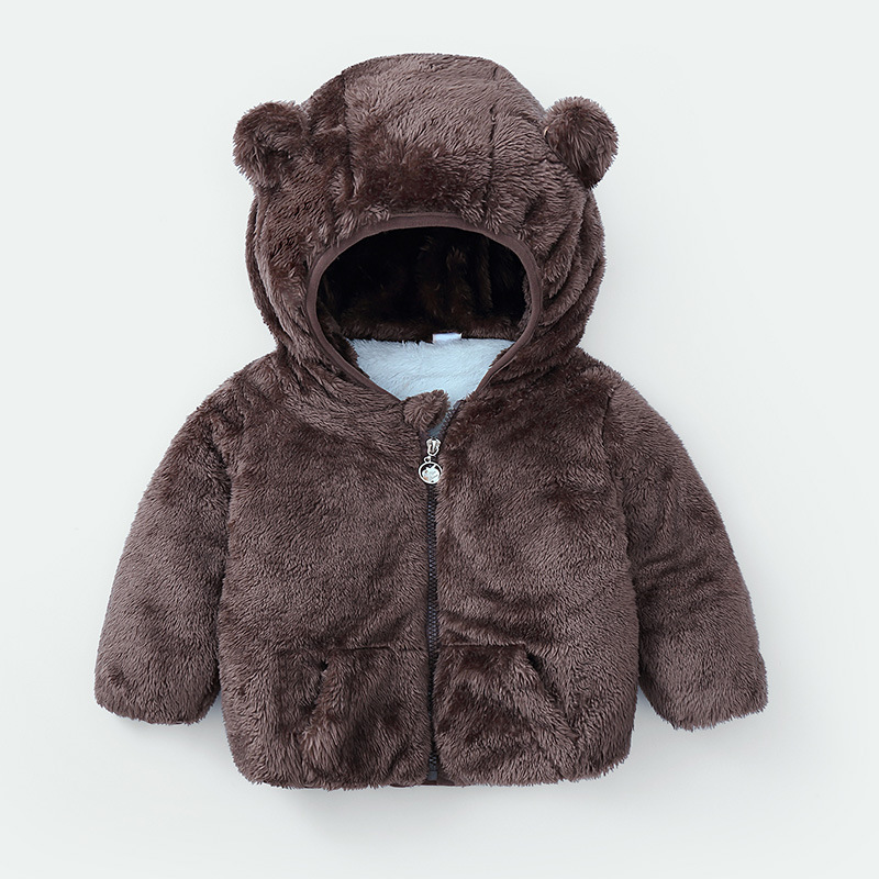 Baby Winter Hooded Lightweight Down Jackets Warm Outerwear Kids Girls Coats Baby - Picture 2 of 7