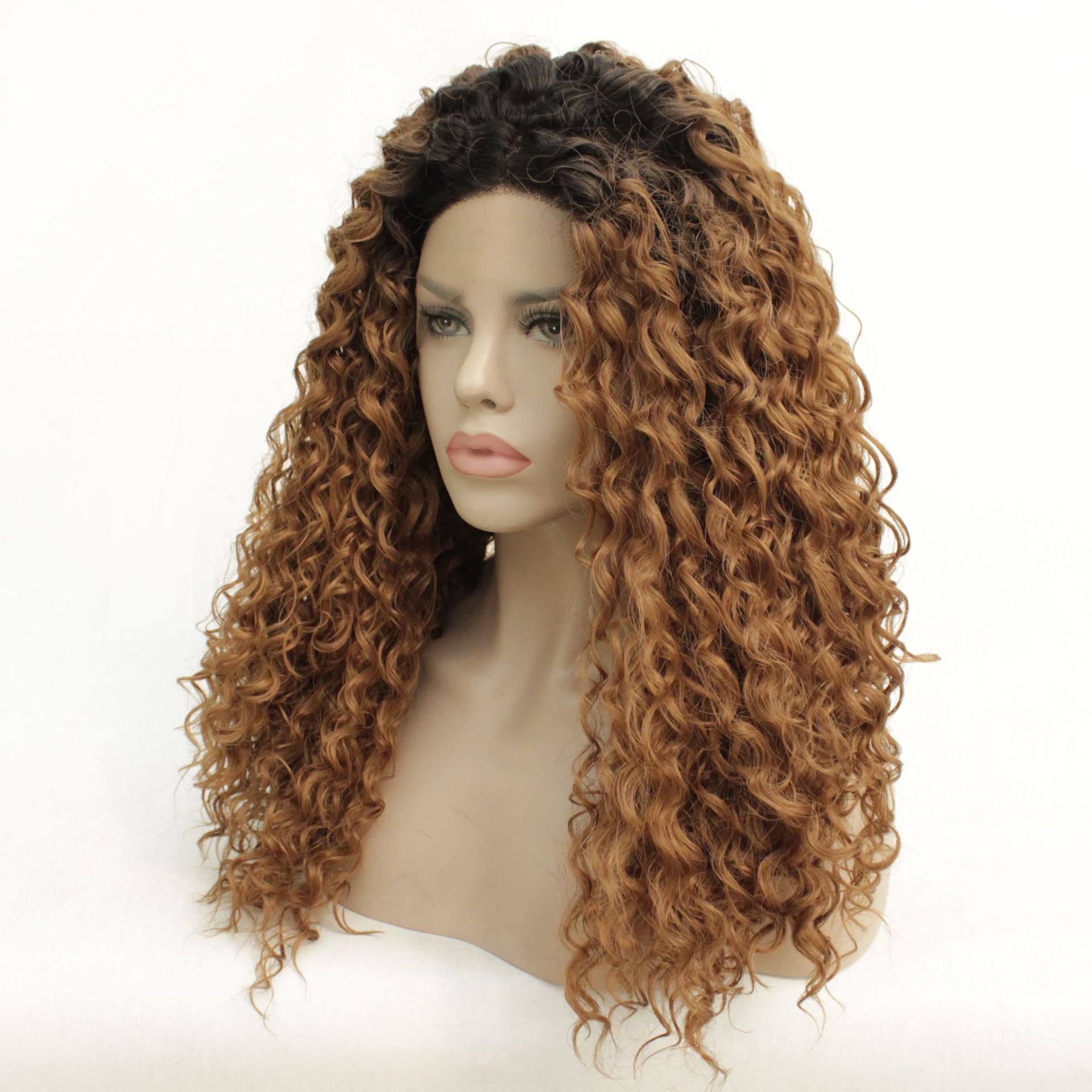 Chemical fiber front lace wig cover — view 4