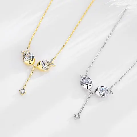 Cute Necklace Zircon