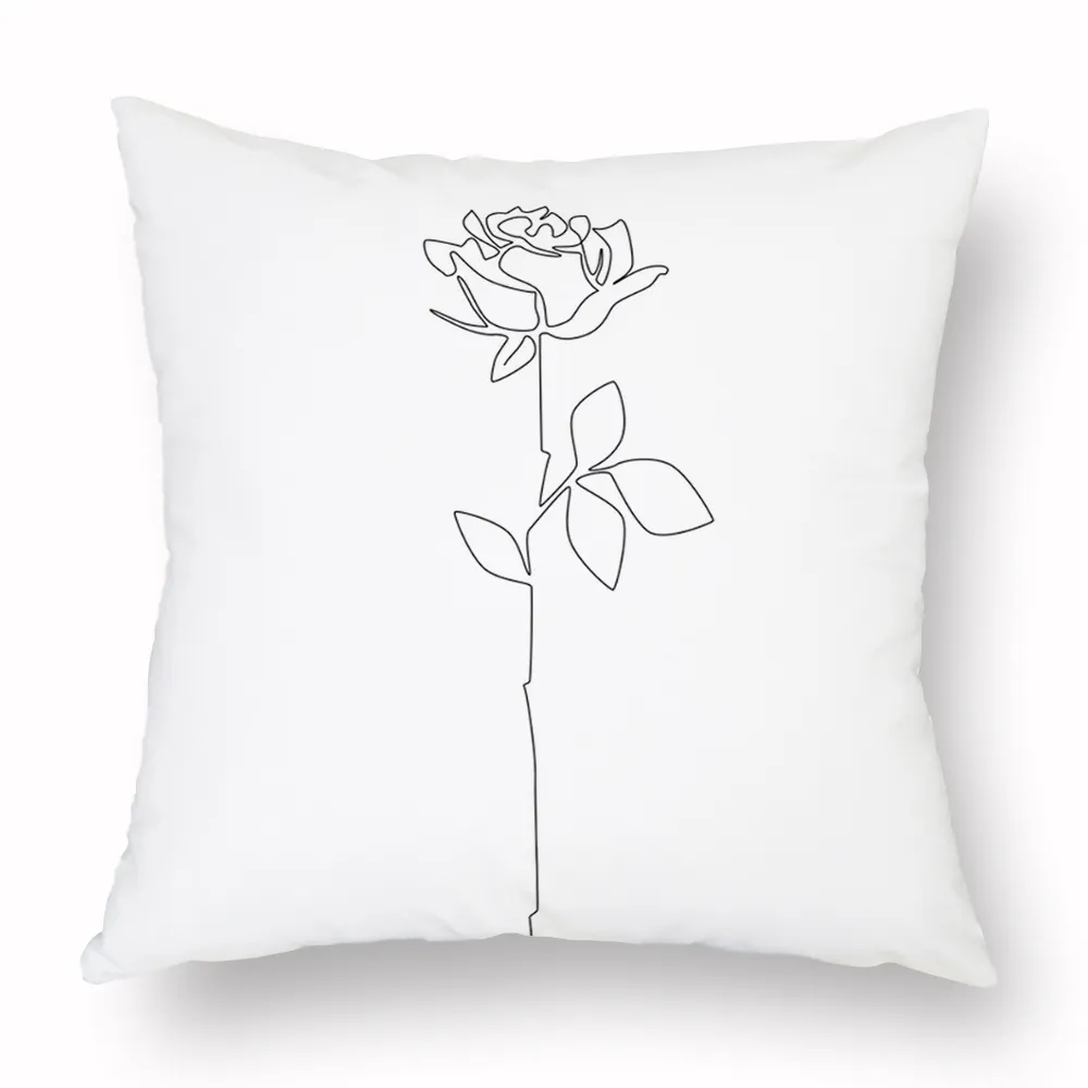 Short line plush pillow - 10 Style