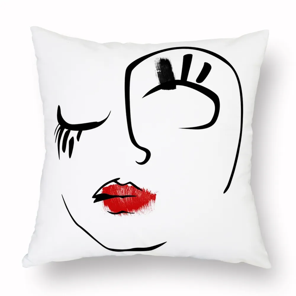 Short line plush pillow - 13 Style