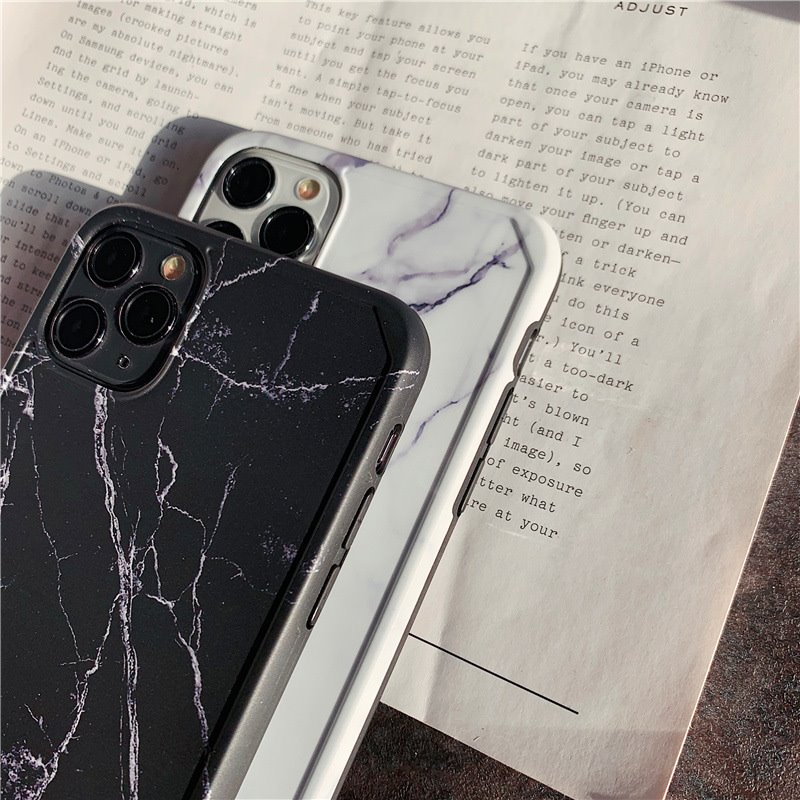 Compatible with Apple, Marbled iPhone 11Pro max mobile phone case