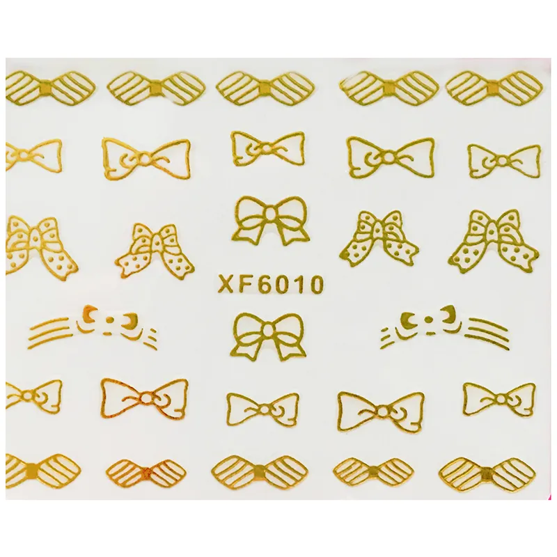 Nail Waterproof Hot Stamping Sticker - 60010Style