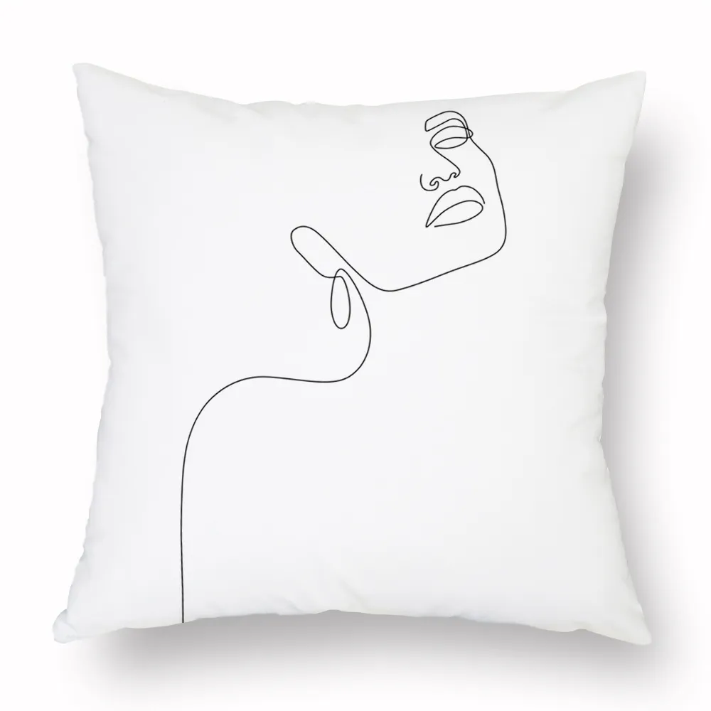 Short line plush pillow - 19 Style