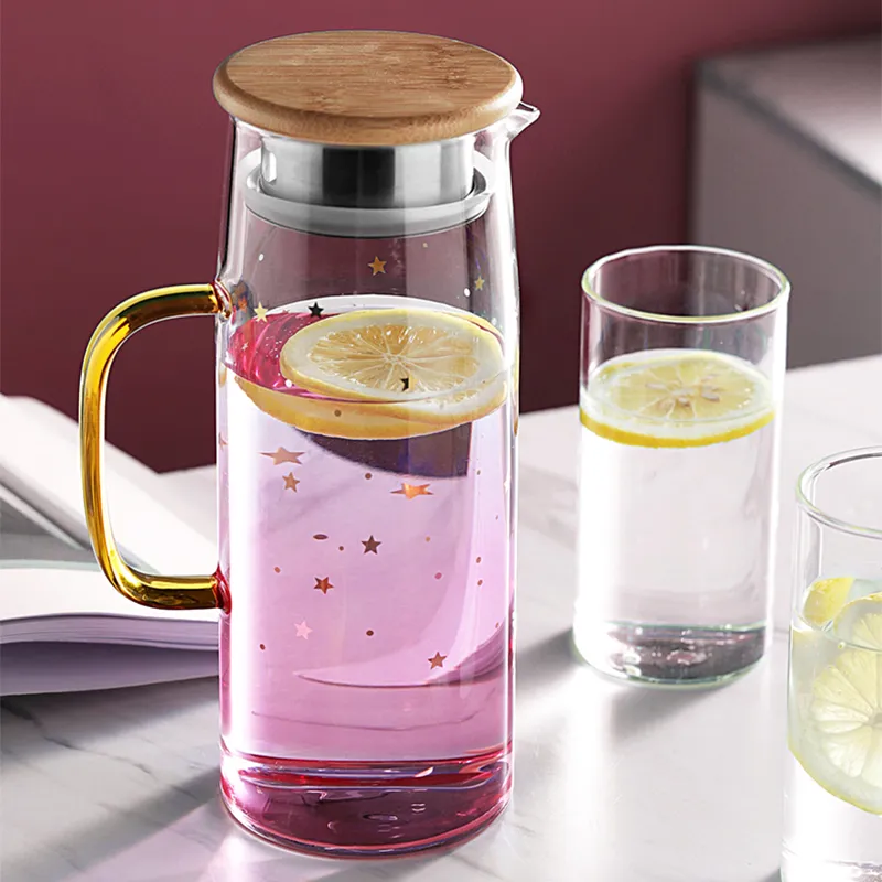 Large capacity Japanese tea bottle - Pink