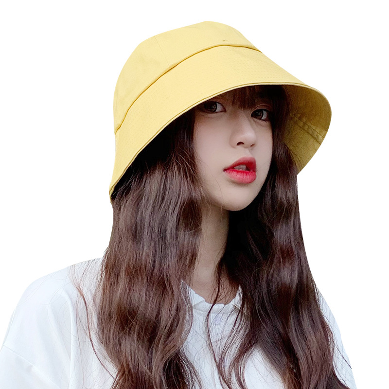 Trendy Japanese sunscreen bucket hat Korea ins basin hat