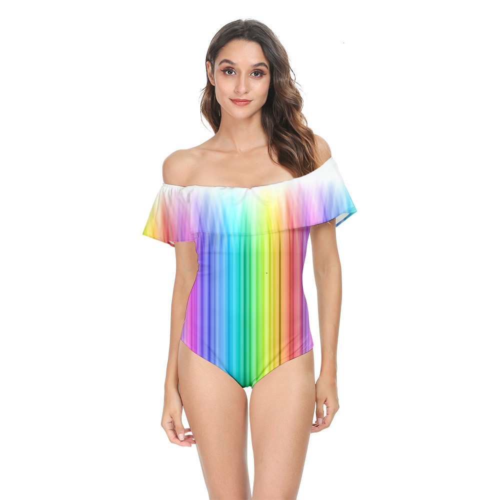 Sexy one shoulder bikini