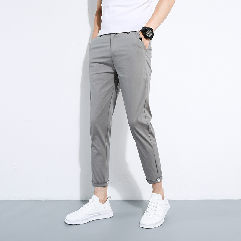 Title 3, Mens Points Casual Pants Slim Trousers