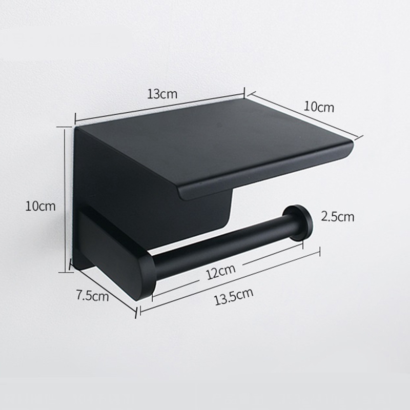 304 Black stainless steel tissue holder