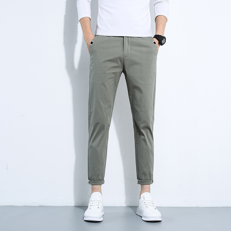 Title 4, Mens Points Casual Pants Slim Trousers