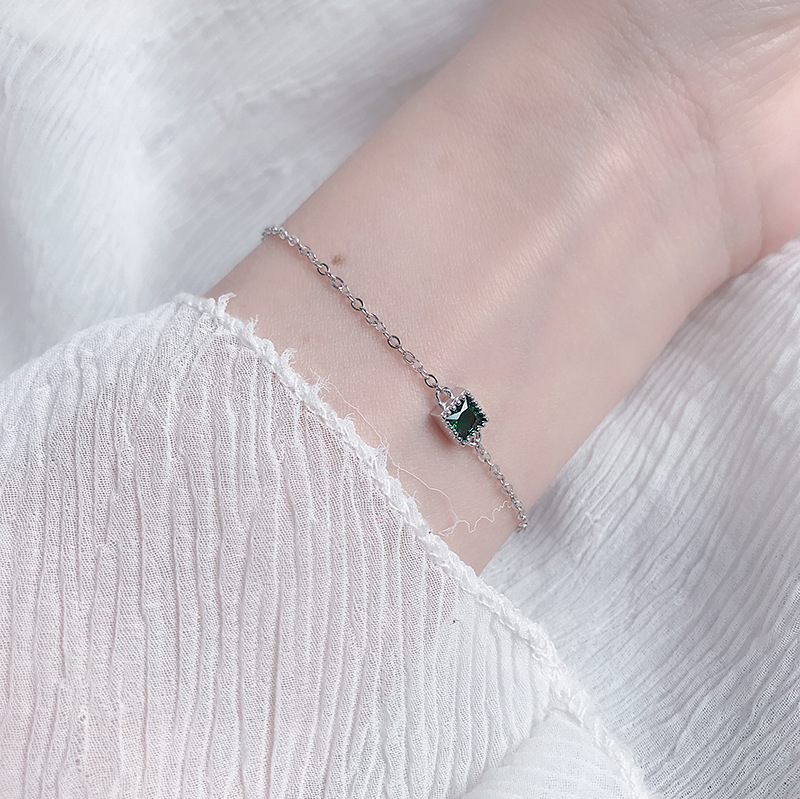 s925 sterling silver bracelet extremely thin and simple