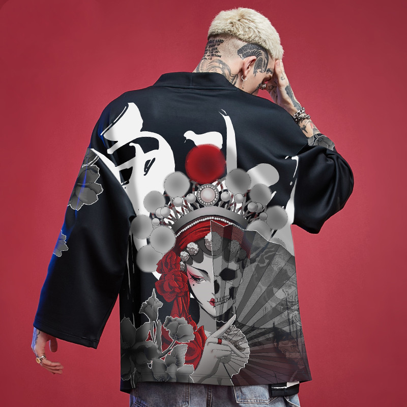 Hand-painted Peking Opera Print Sunscreen Clothes