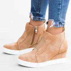 Casual short boots women's shoes - Yellow - View 1