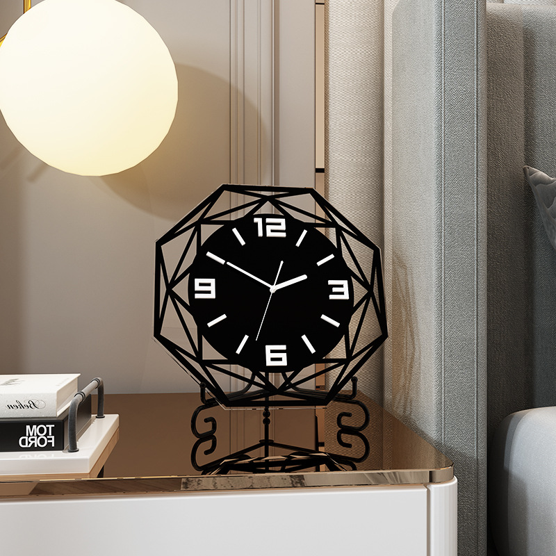 Title 2, Creative decoration living room desk clock modern