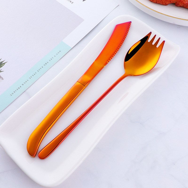 Stainless steel cutlery Magic Red - Shop at LoveMi
