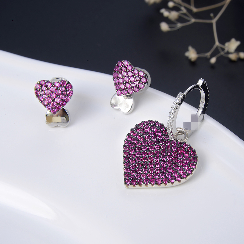 Love earrings female full body