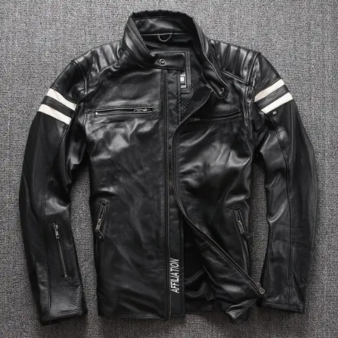Motorcycle Leather Jacket