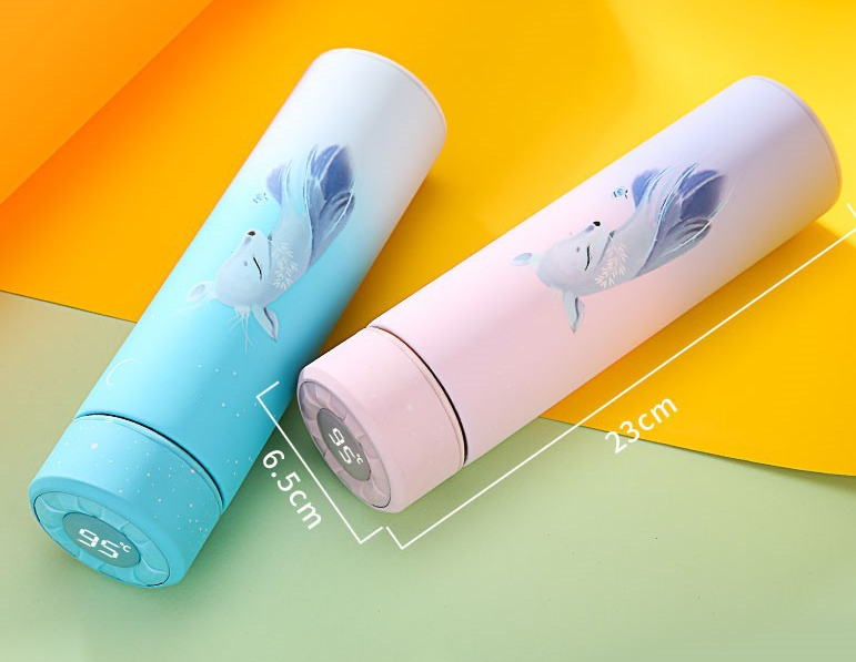 Stainless steel mug starlight deer gift cup