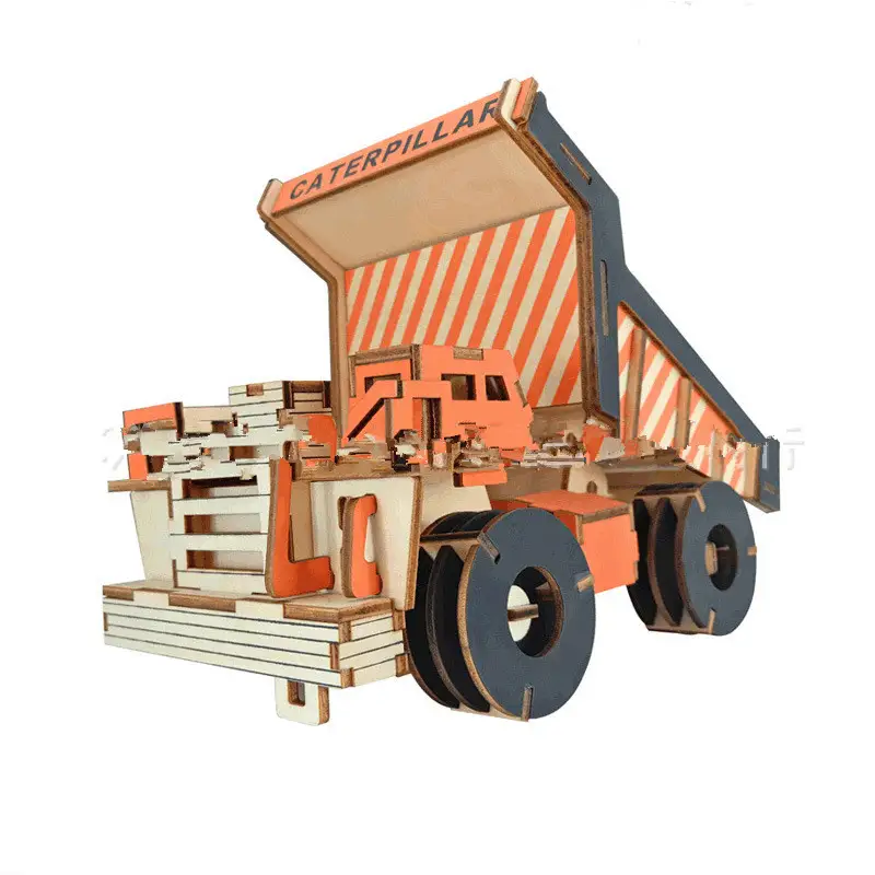 3D building block puzzle toy