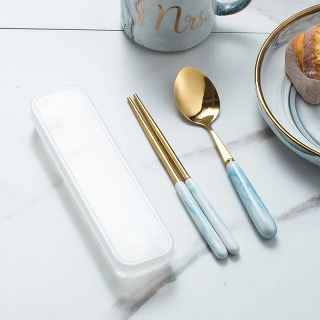 Stainless steel ceramic chopsticks - Shop at LoveMi