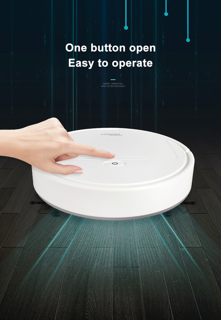 Household smart robot vacuum cleaner sweeper — foto 5