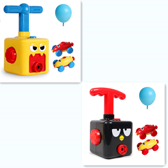 Power Balloon Launch Tower Toy Puzzle – A Yellow