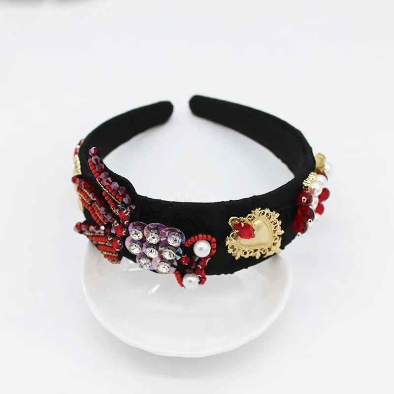 Baroque headband with stars and diamonds - 2Style