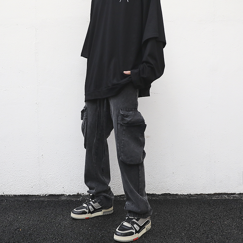 Drawcord Lax Cargo Pants