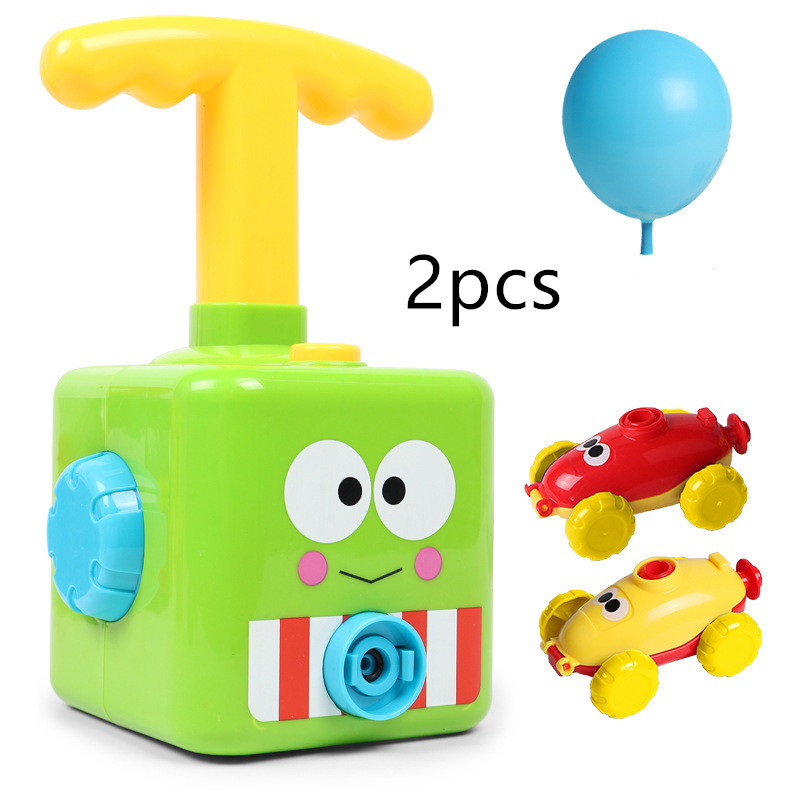 Power Balloon Launch Tower Toy Puzzle – A Yellow