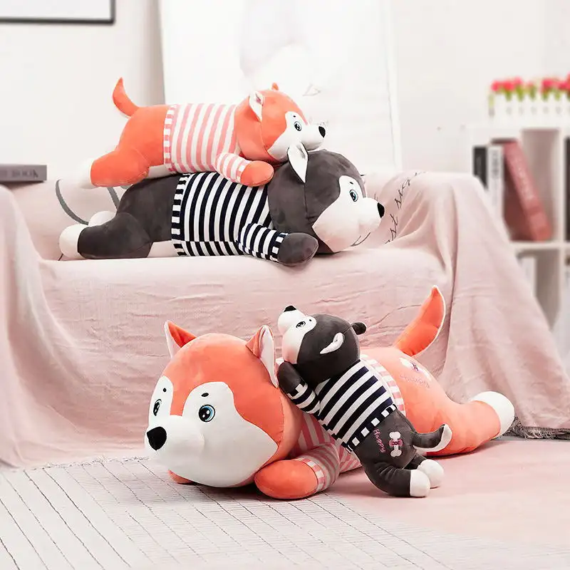 Husky plush toy dog