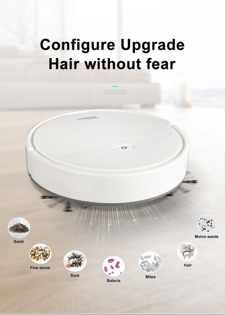Household smart robot vacuum cleaner sweeper — foto 3