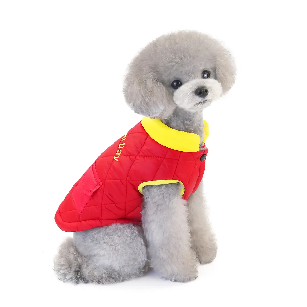 Pet double bag cotton vest