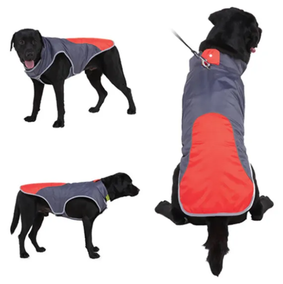 Pet reflective jacket Red Grey - Shop at LoveMi