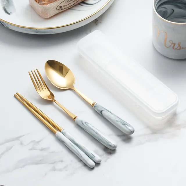 Stainless steel ceramic chopsticks I - Shop at LoveMi