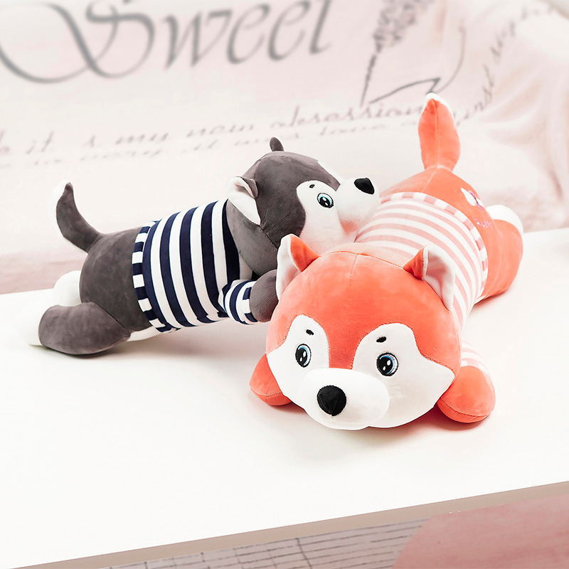 Husky plush toy dog