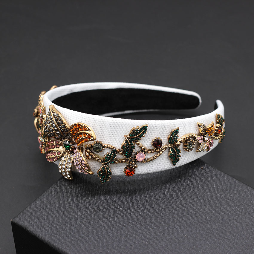 Baroque Flower Headband, picture 2 of 6